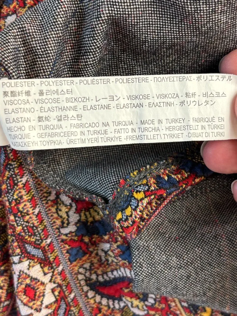 Zara excellent size